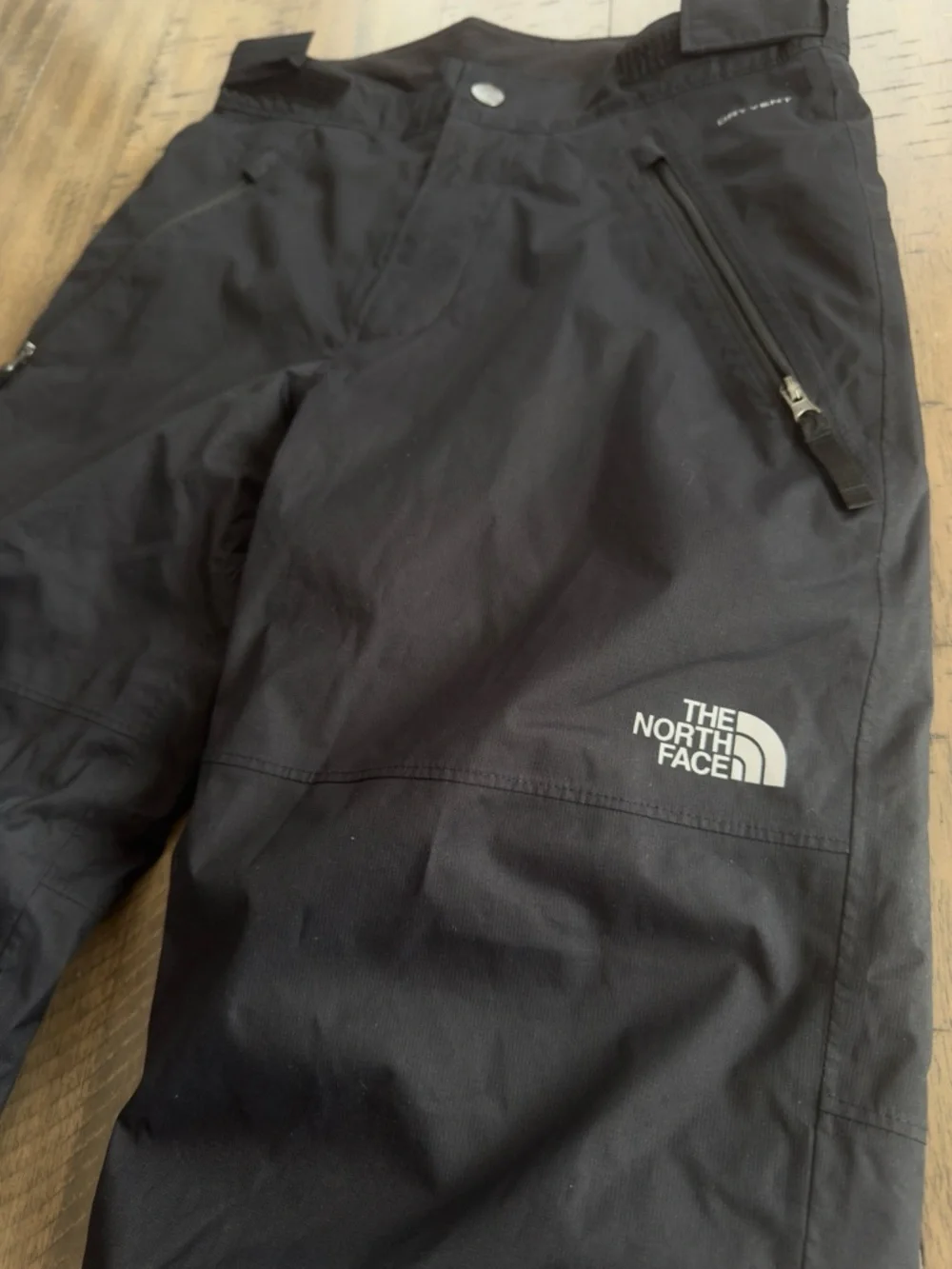 The North Face Black Outdoor Ski Pants with Logo